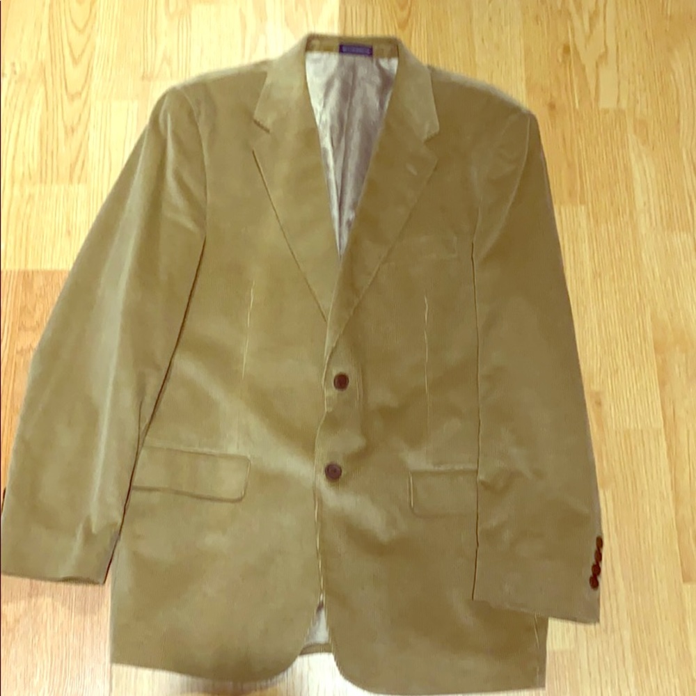 Stanford essential corduroy blazer tan
